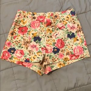 Floral shorts